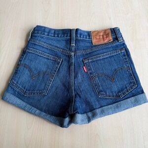 Levi's 501 Vintage High Rise Denim Shorts